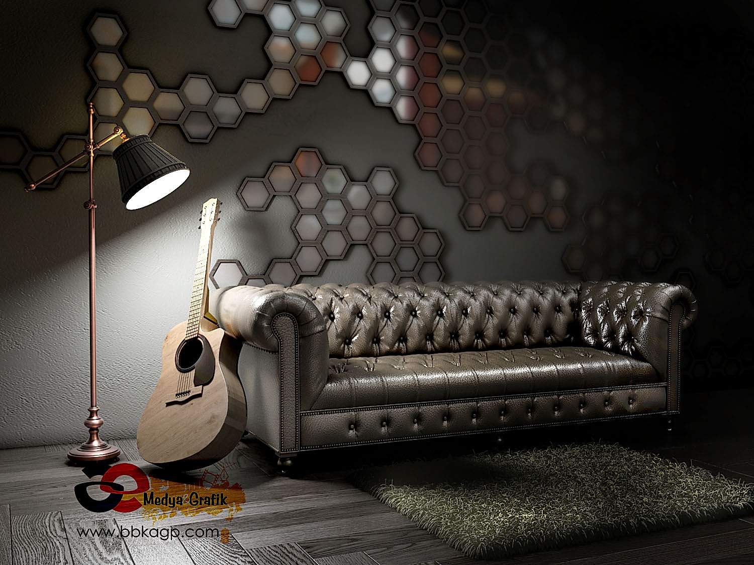 Post Production Ankara Vray Render Photorealistic